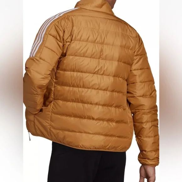 Adidas Essentials Down Jacket Men Sports Running Casual Size M Mesa Men Jacket - Picture 6 of 12